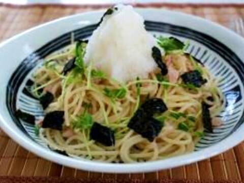 ＊ツナ＆大根おろしのパスタ＊